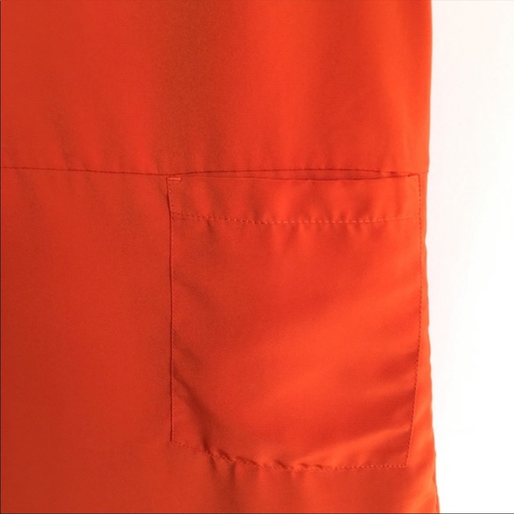 H&M Dress Burnt Orange Shift Dress Sleeveless 6 - Picture 5 of 8
